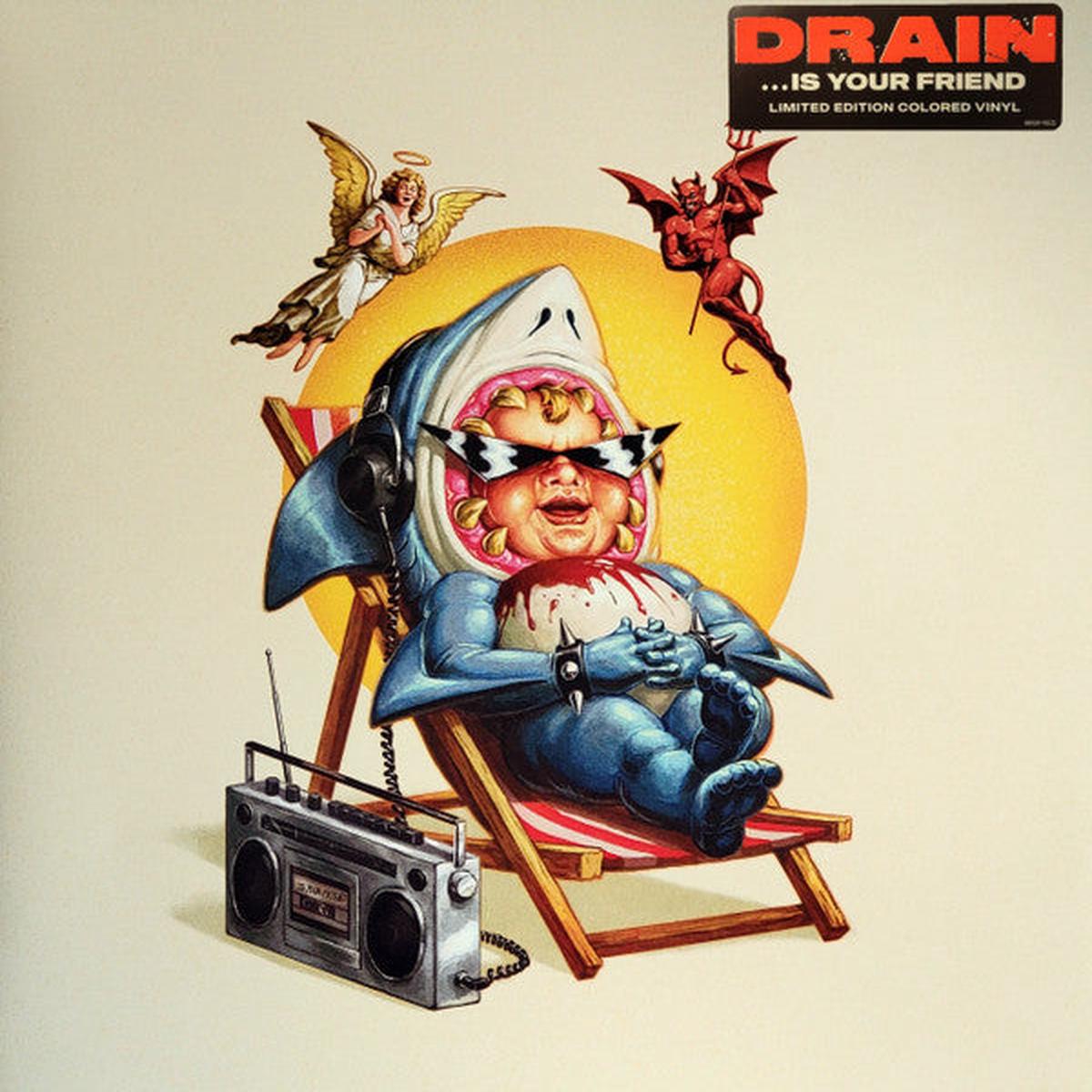 Drain - ...Is Your Friend Limited Edition Pink Zoetrope Vinyl Record LP