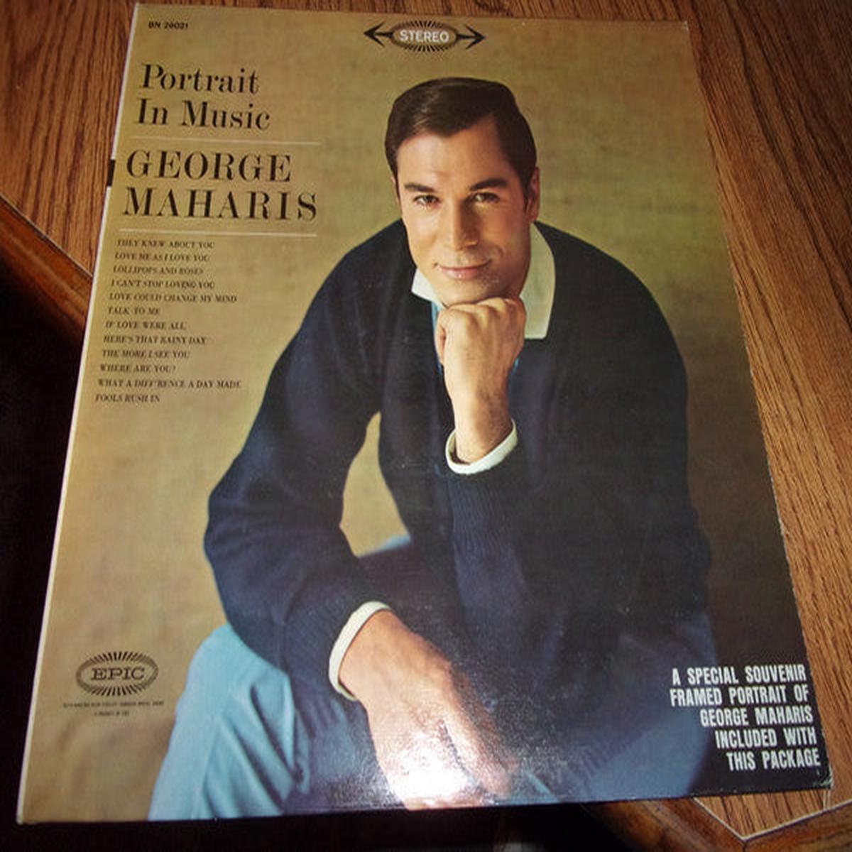 George Maharis - Portrait In Music (LP) (VG+)