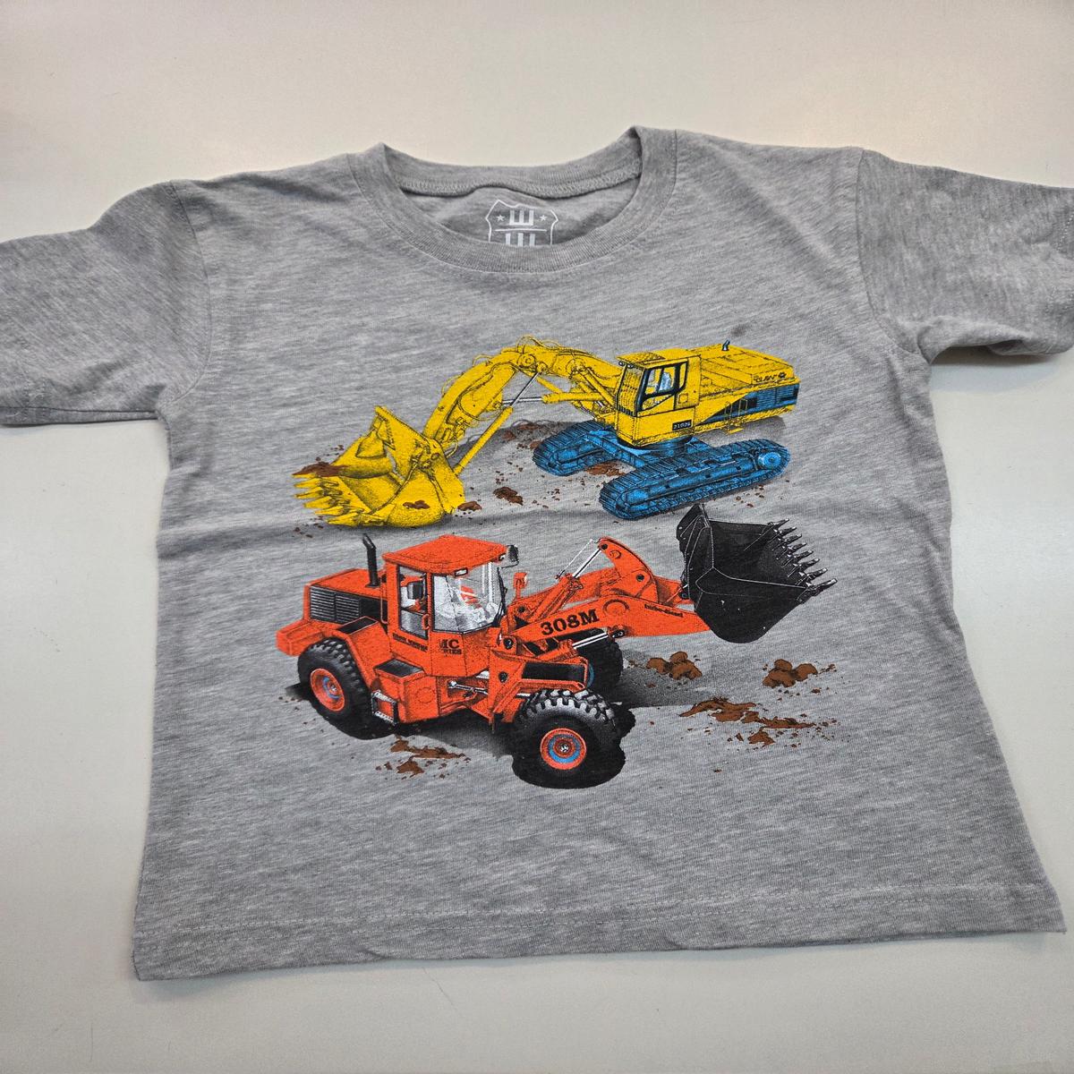 Construction Equipment T-shirt - 2T