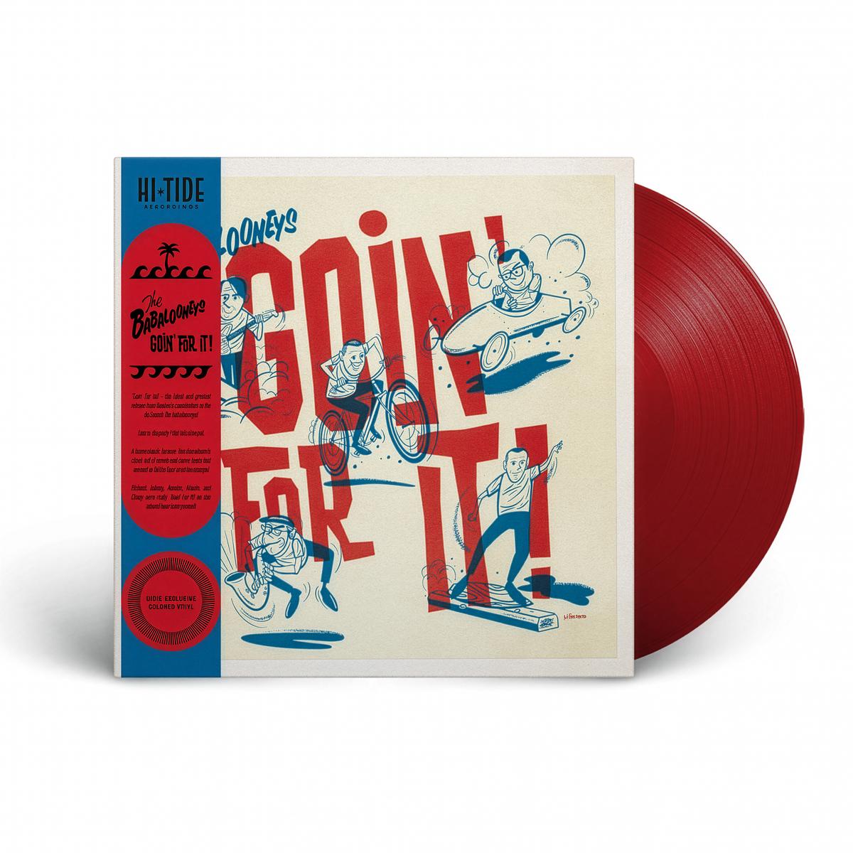 (PRESALE 5/29/26) Goin' For It (IEX OBI STRIP CANDY APPLE RED VINYL) | Mint (M) Mint (M) - - ROCK *NEW/COLOR*