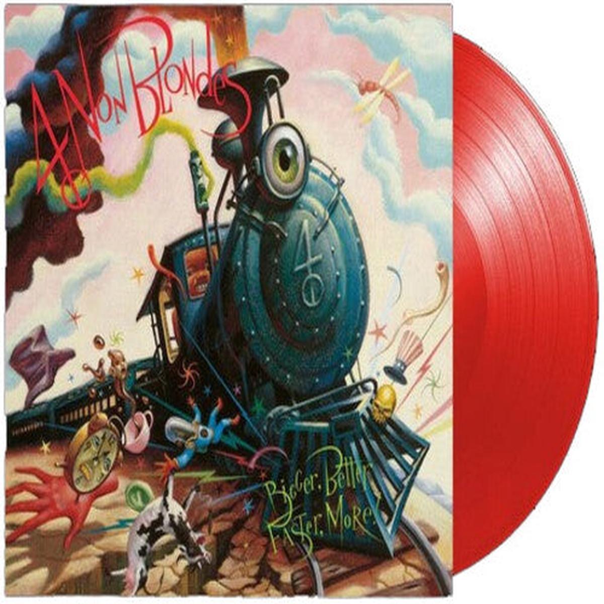 4 Non Blondes: Bigger Better Faster More - Limited Red Vinyl - VINYL LP