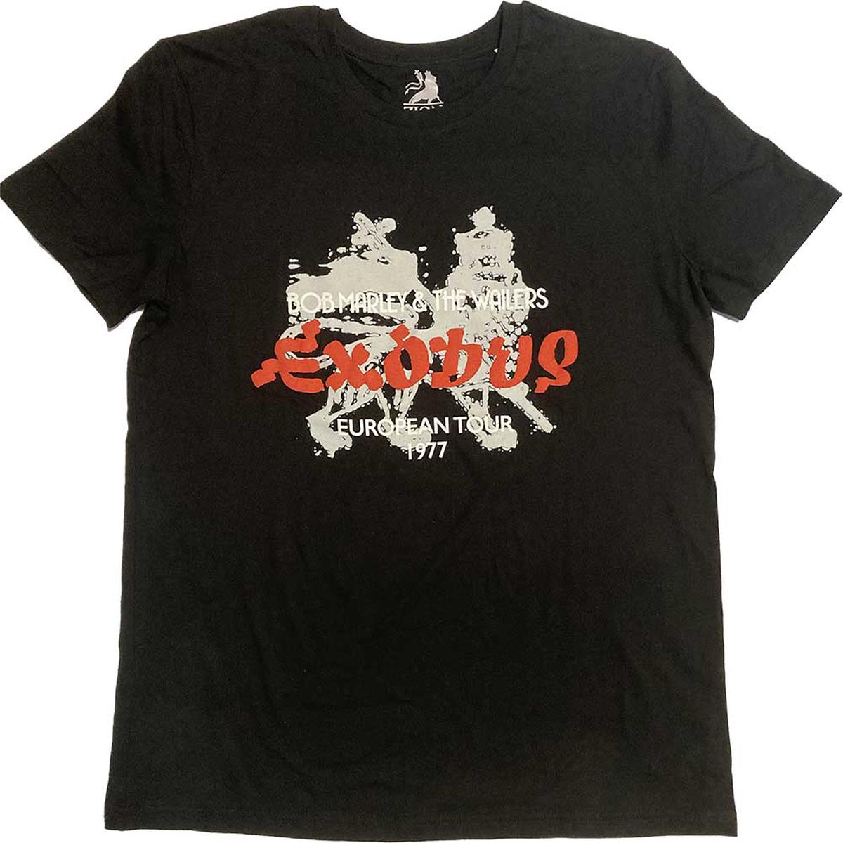 Bob Marley Exodus European Tour '77 - Black | 2XL