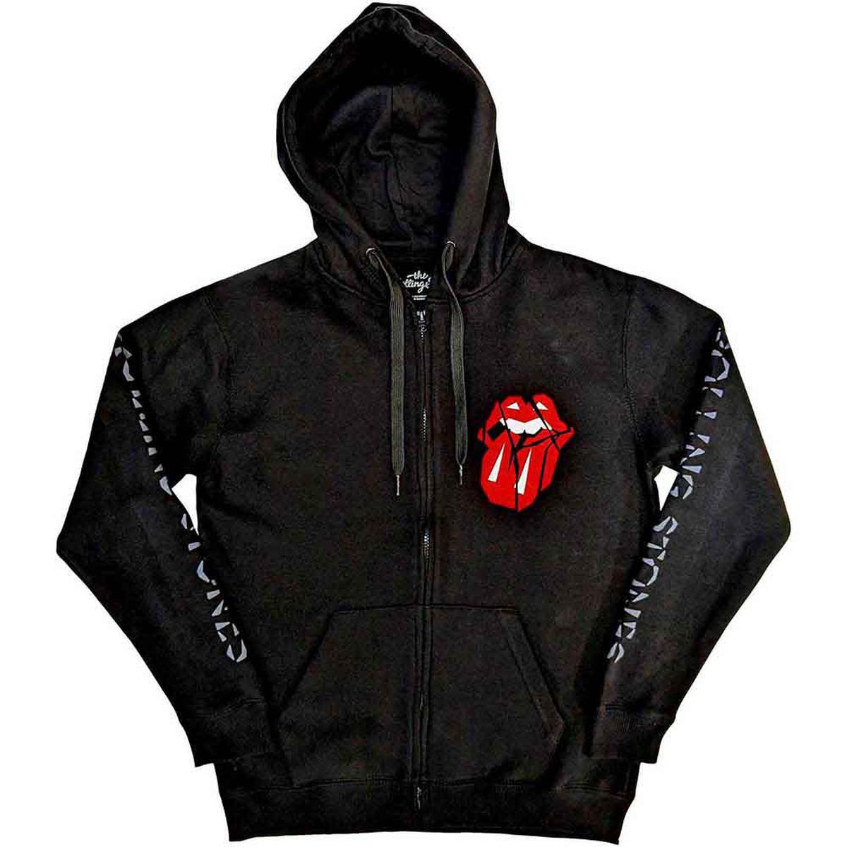 The Rolling Stones Hackney Diamonds Shattered Tongue - Black | XL