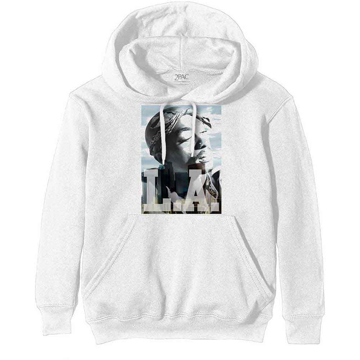 Tupac LA Skyline - White | 3XL