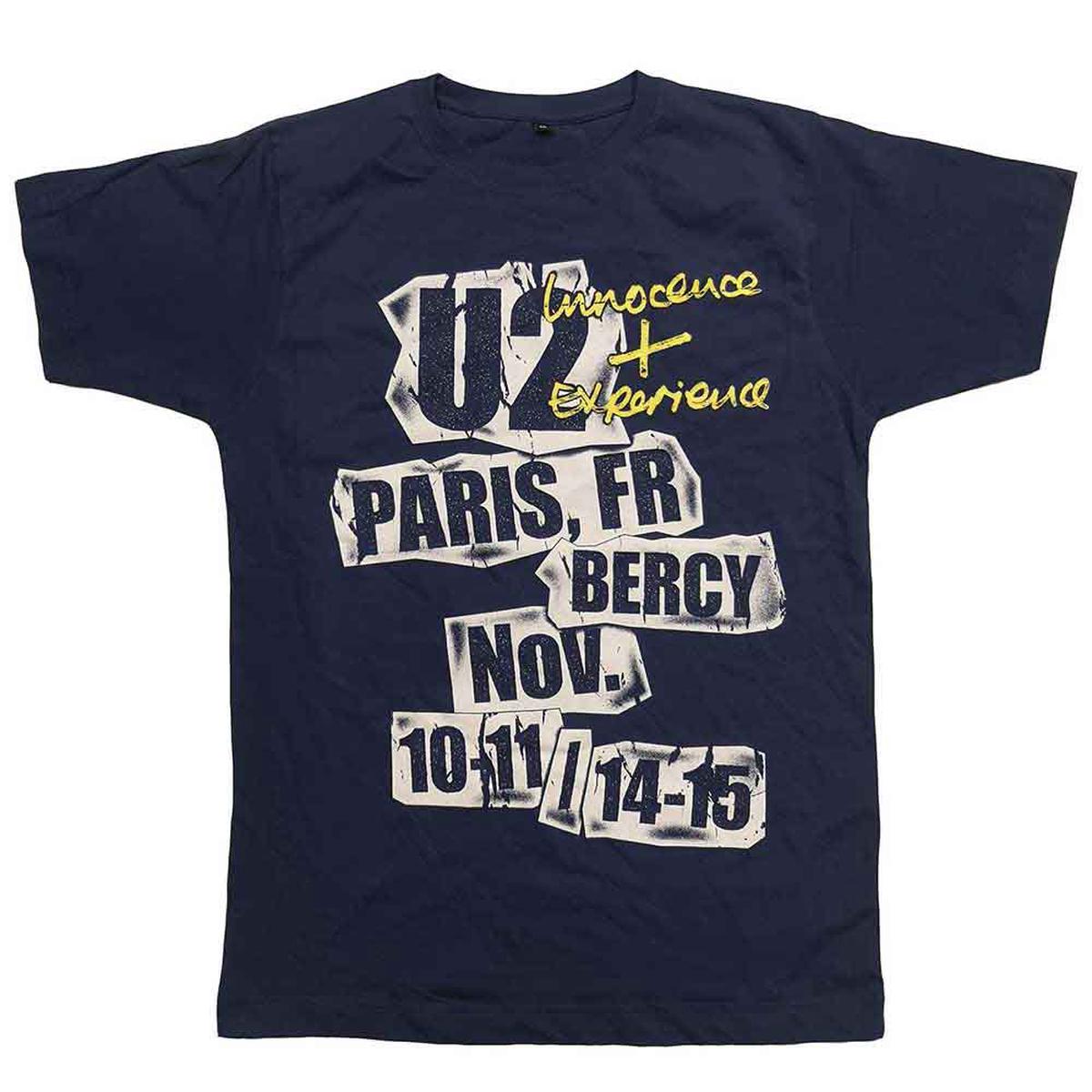 U2 I+E Paris Event 2015 - Blue | 2XL