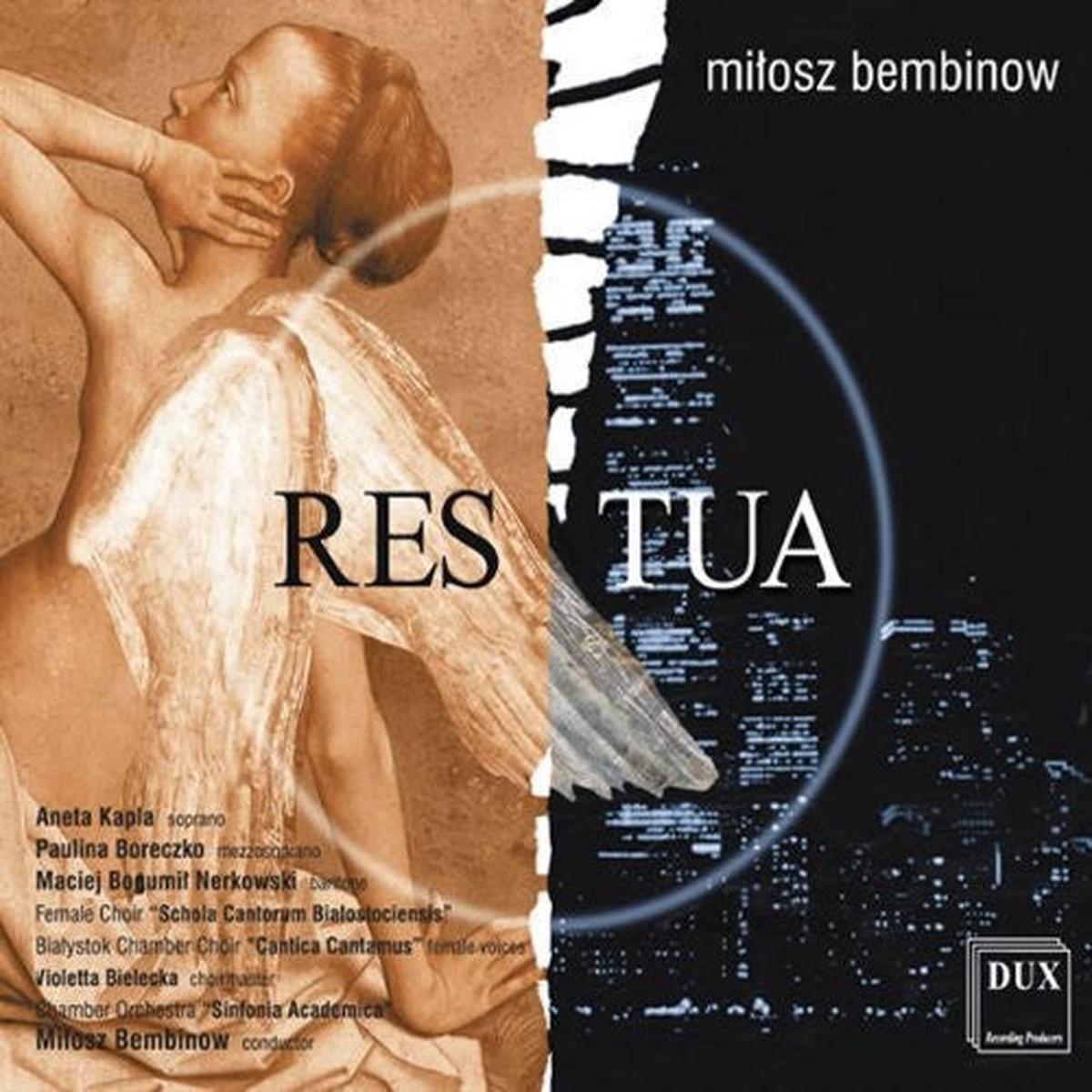 Bembinow / Schola Cantorum Bialostociensis- Res Tua: Deliberations of Love & Hate (CD)