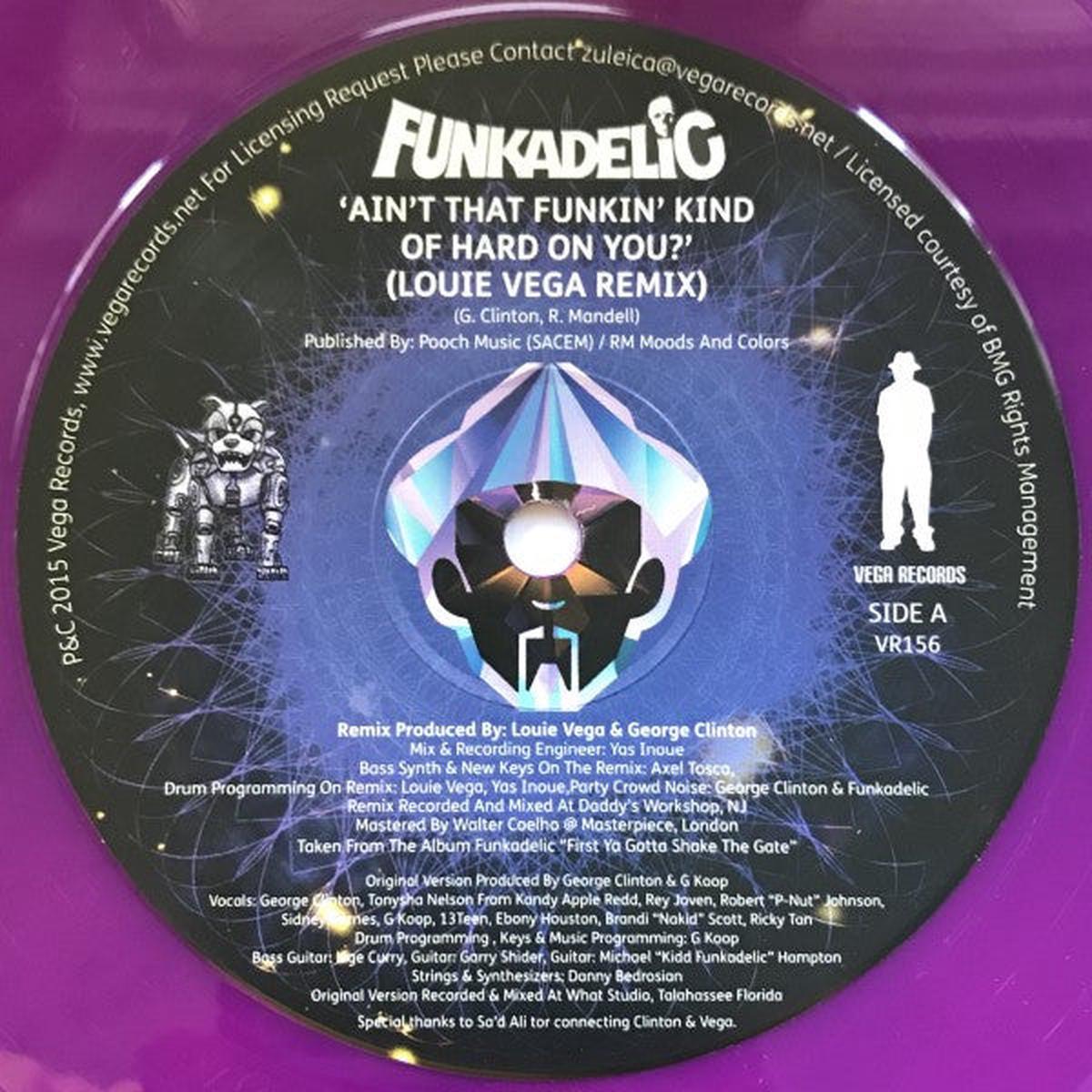 Funkadelic - Ain't That Funkin Kind Of Hard On You? (12") (Purple)