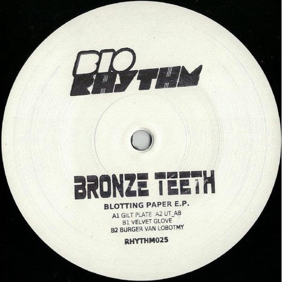 Bronze Teeth - Blotting Paper E.P. (12") (Hand-stamped)