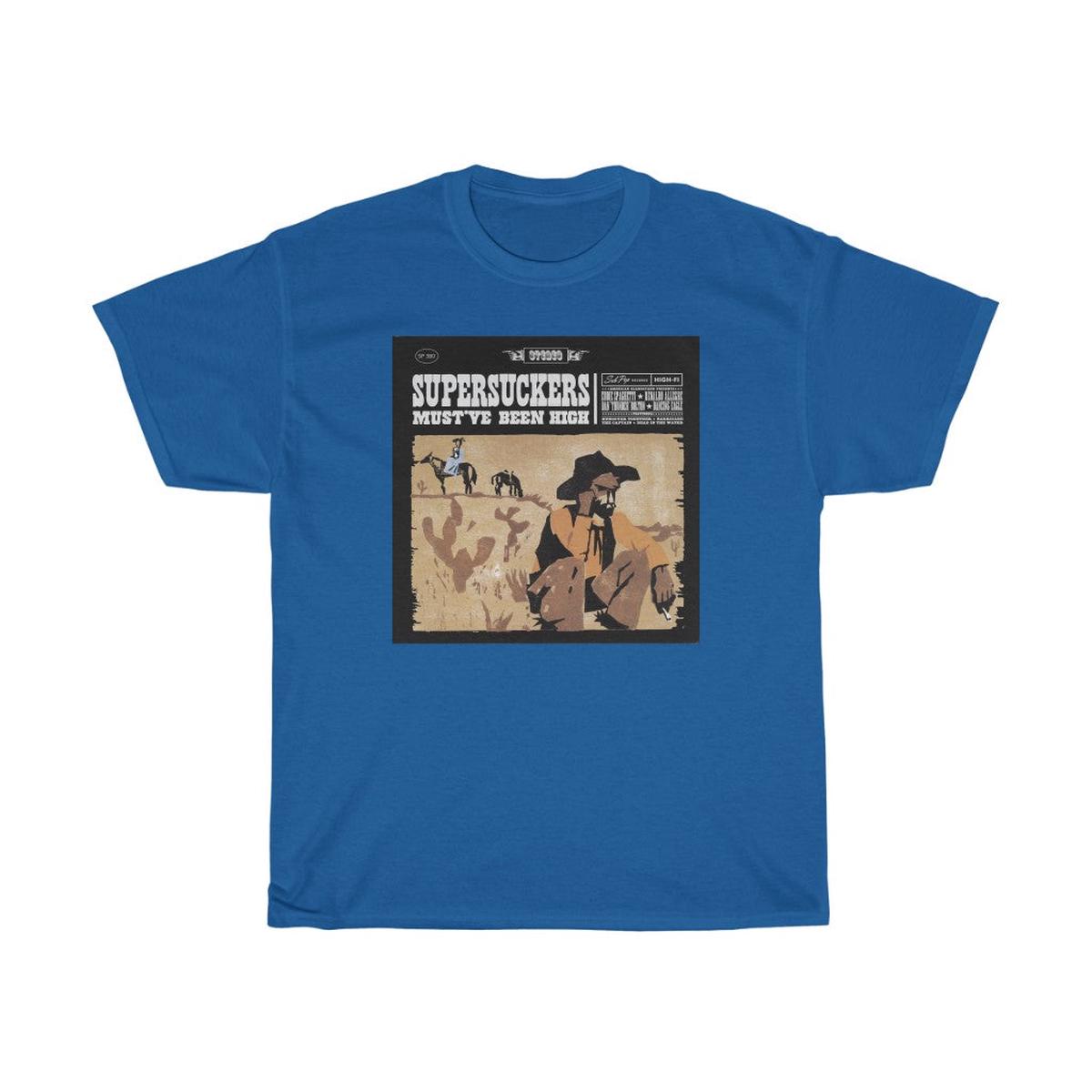 MUST'VE BEEN HIGH T-SHIRT - Royal | 3XL