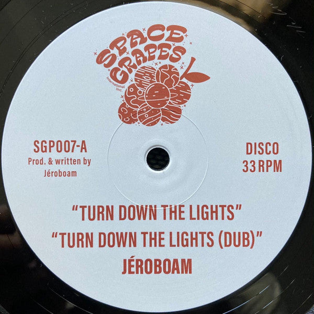 Jroboam - Turn Down The Lights (12")