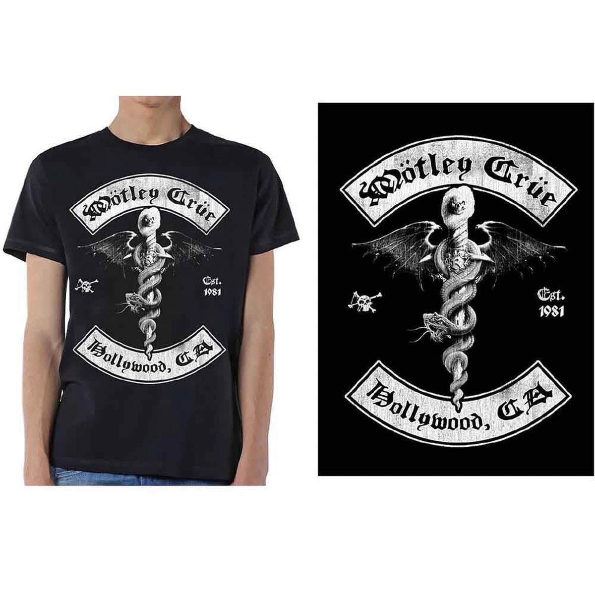 Motley Crue Feelgood Hollywood Revision - Black | L