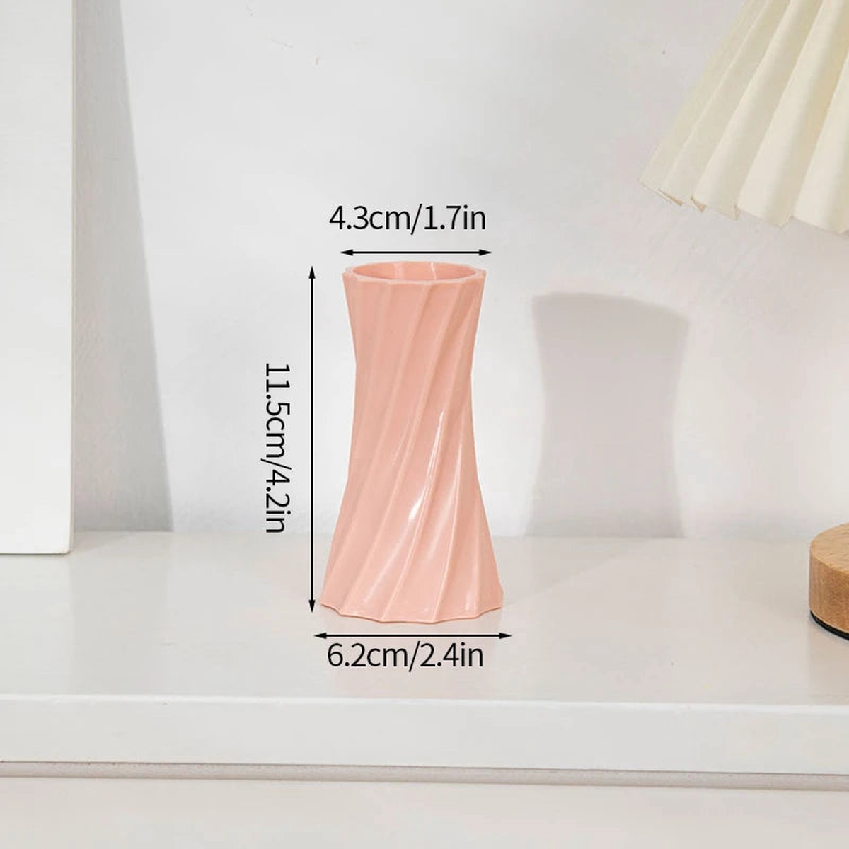 Nordic Flower Vase Imitation Ceramic Flower Pot Plastic Modern Plants Pot Flower Arrangement Decorative Flowerpot Wedding Table - S23
