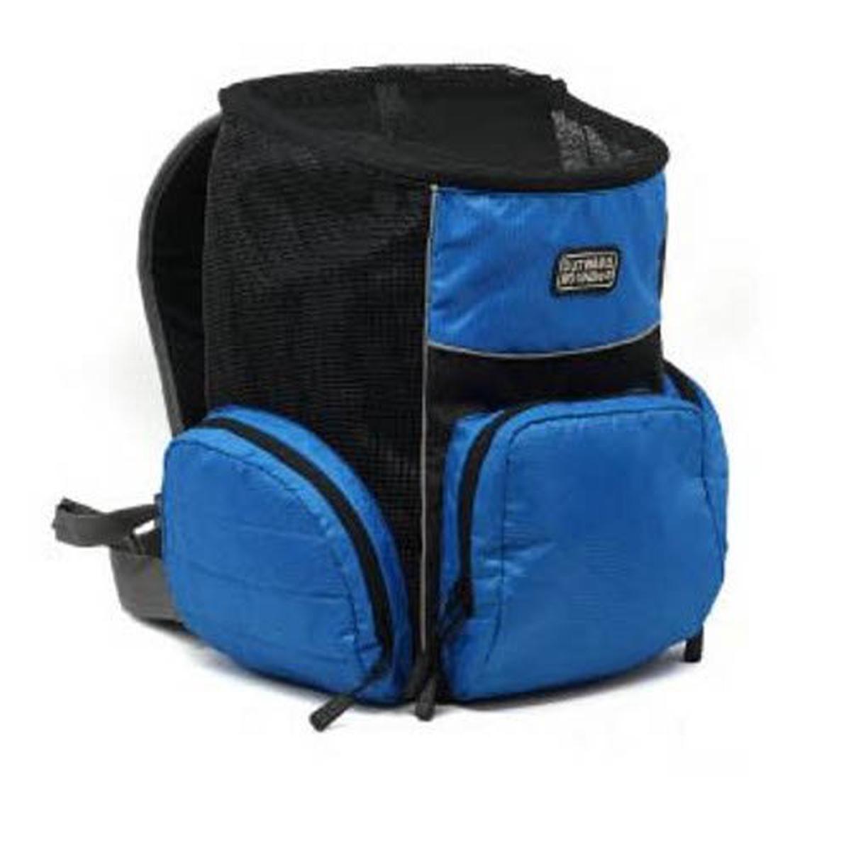 Outward Hound Backpack Carrier For Dog Blue (Small) - Default Title