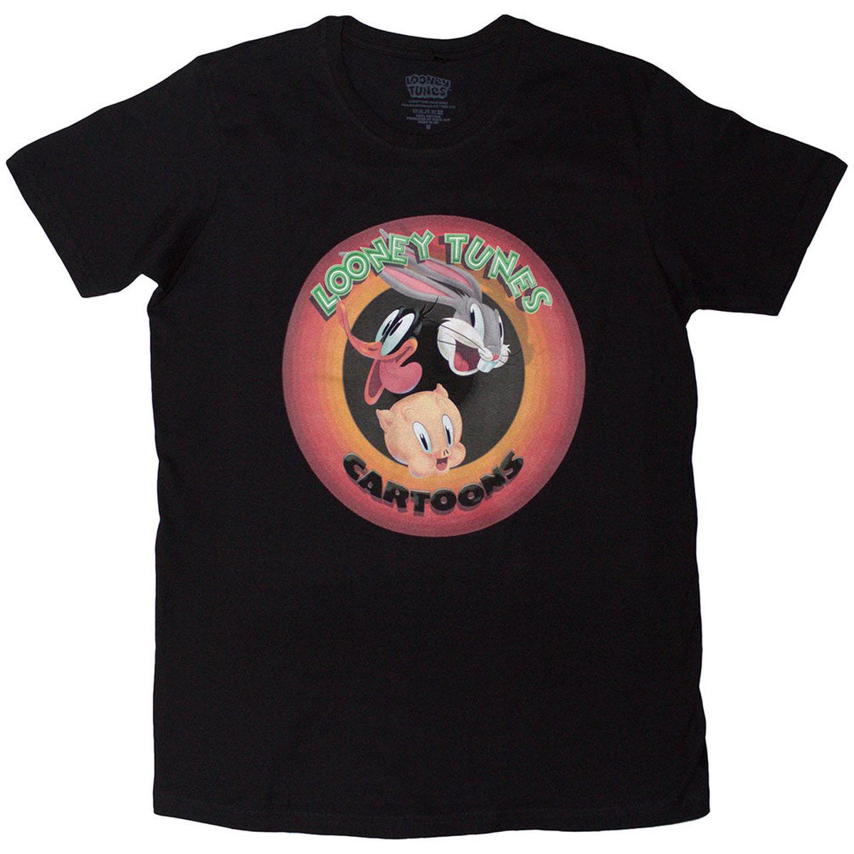 Cartoons | - Black | 2XL