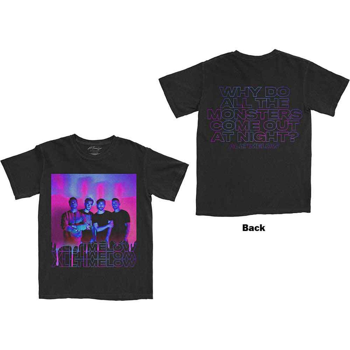 All Time Low Blurry Monster - Black | XL