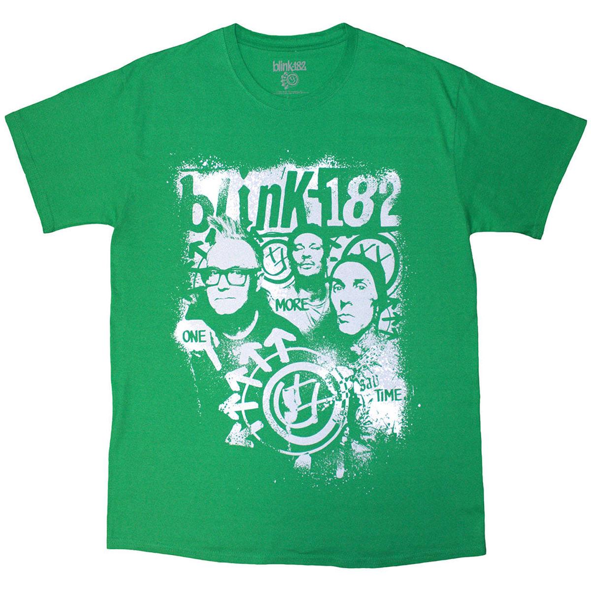 Blink-182 - One More Time Spray Paint (()) - Green | XL