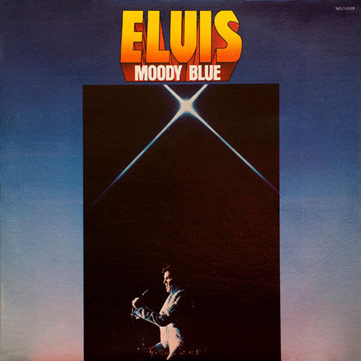 Elvis* - Moody Blue (LP, Album, Blu) (M)