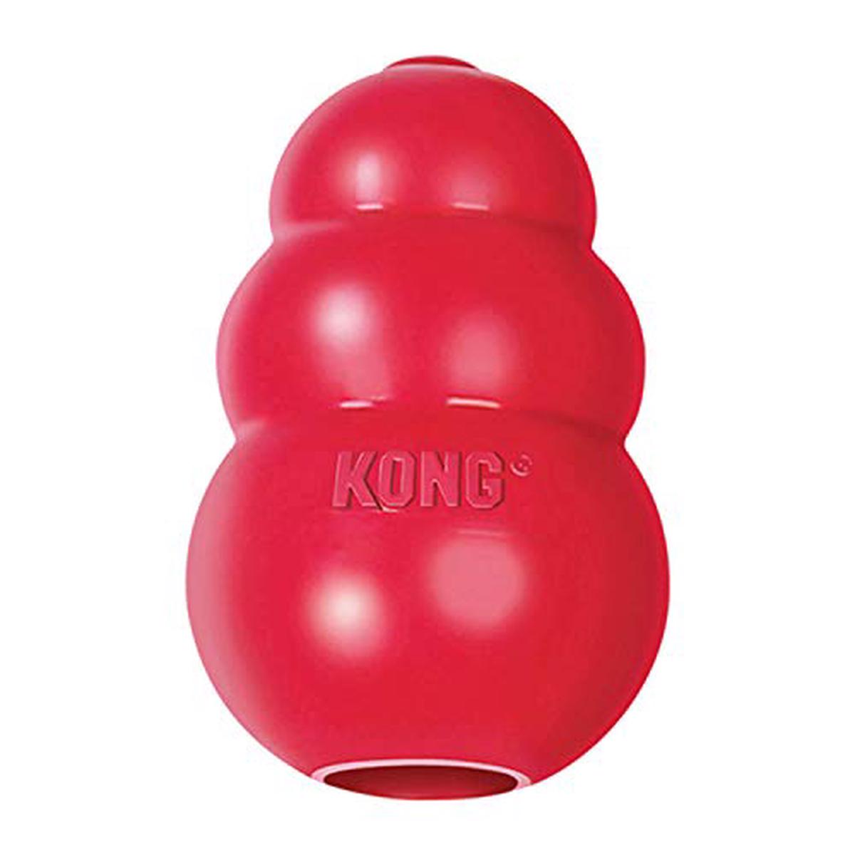 KONG Classic Dog Toy, Durable Natural Rubber- Fun to Chew, Chase & Fetch- For XXL Dogs - Default Title
