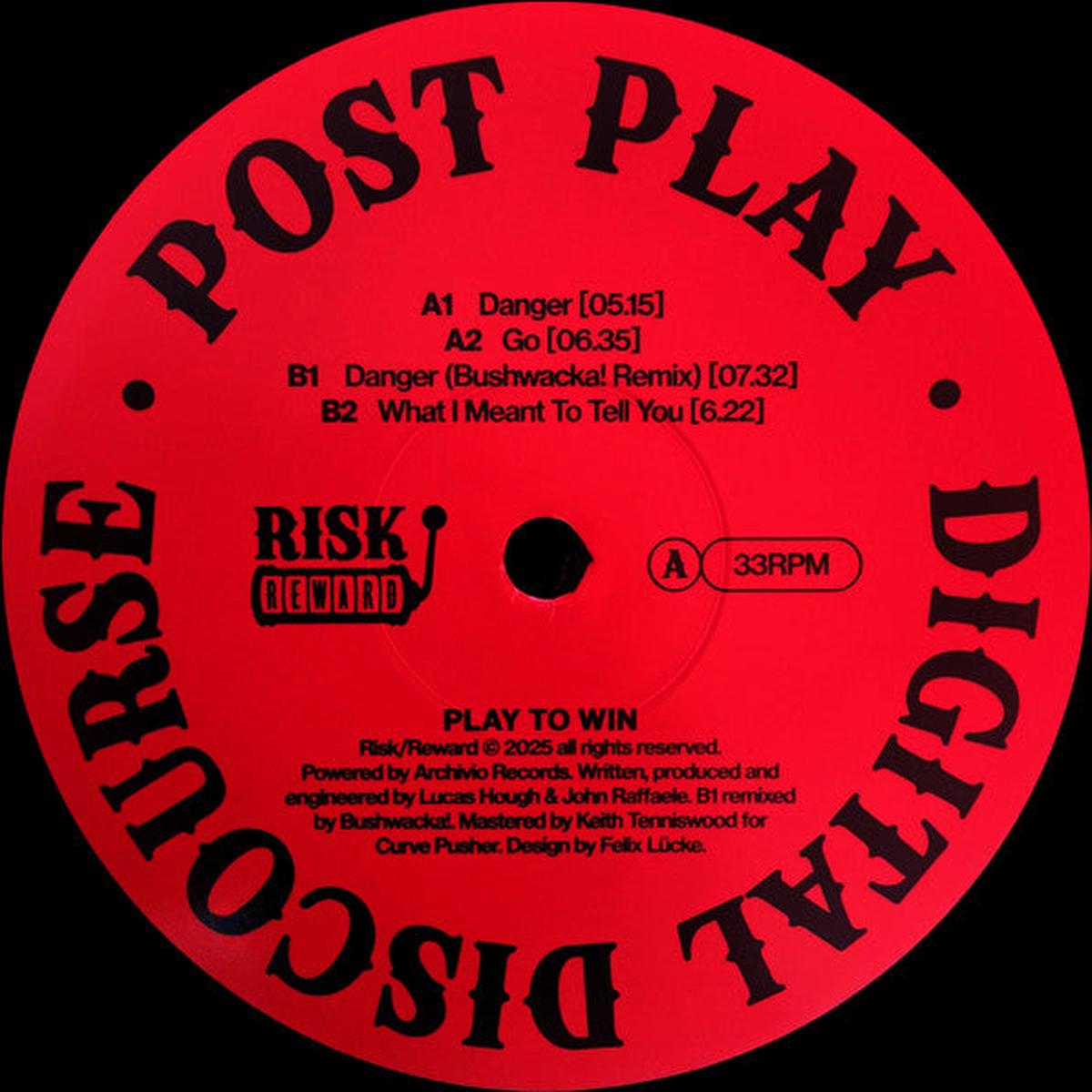 Post Play - Digital Discourse (12")