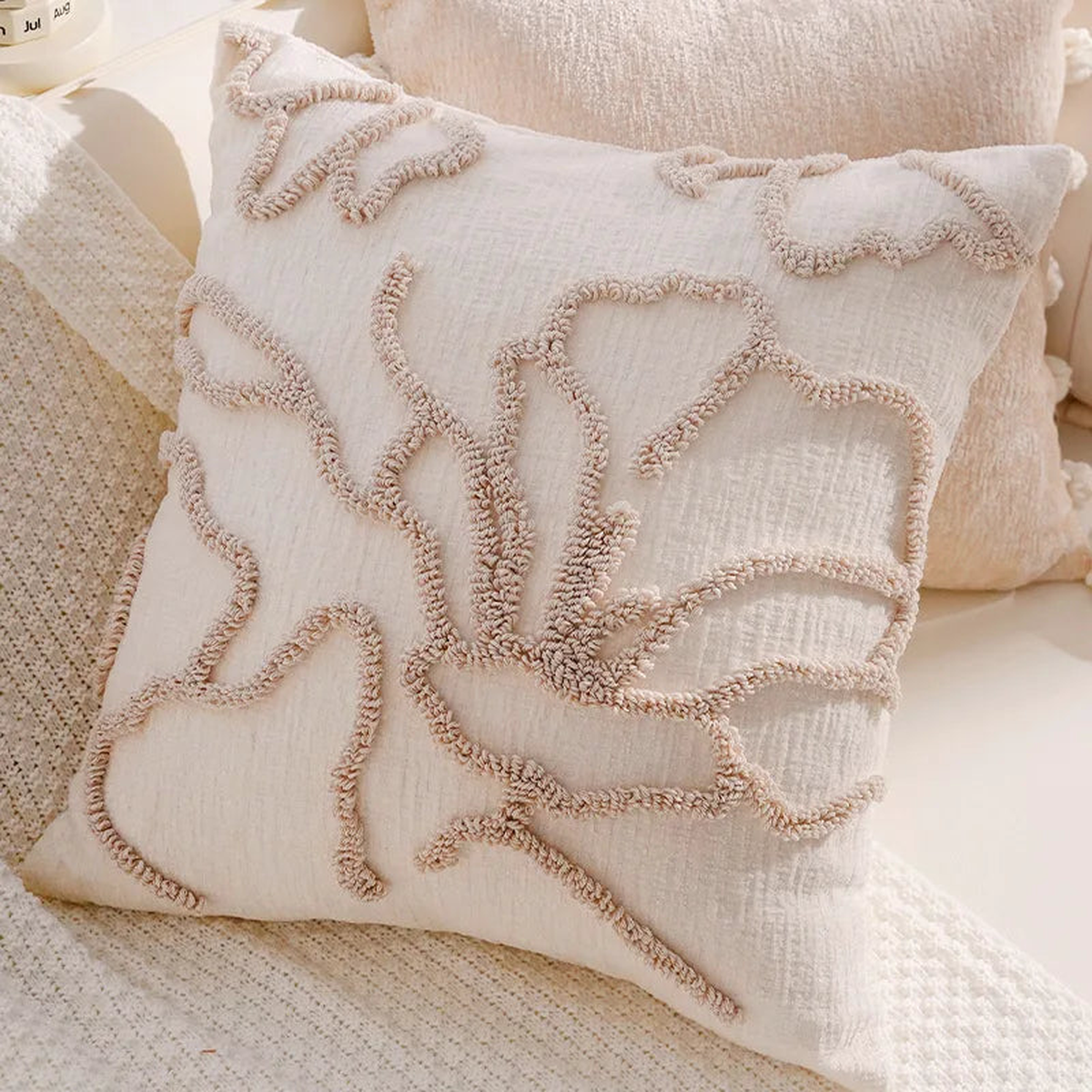30X50/45X45CM Black Throw Pillow Cover French Luxury Waist Cushion Cover Decor Home Decorative Pillowcase 2025 New - Color 02 (45x45cm) | Other(Without Core)