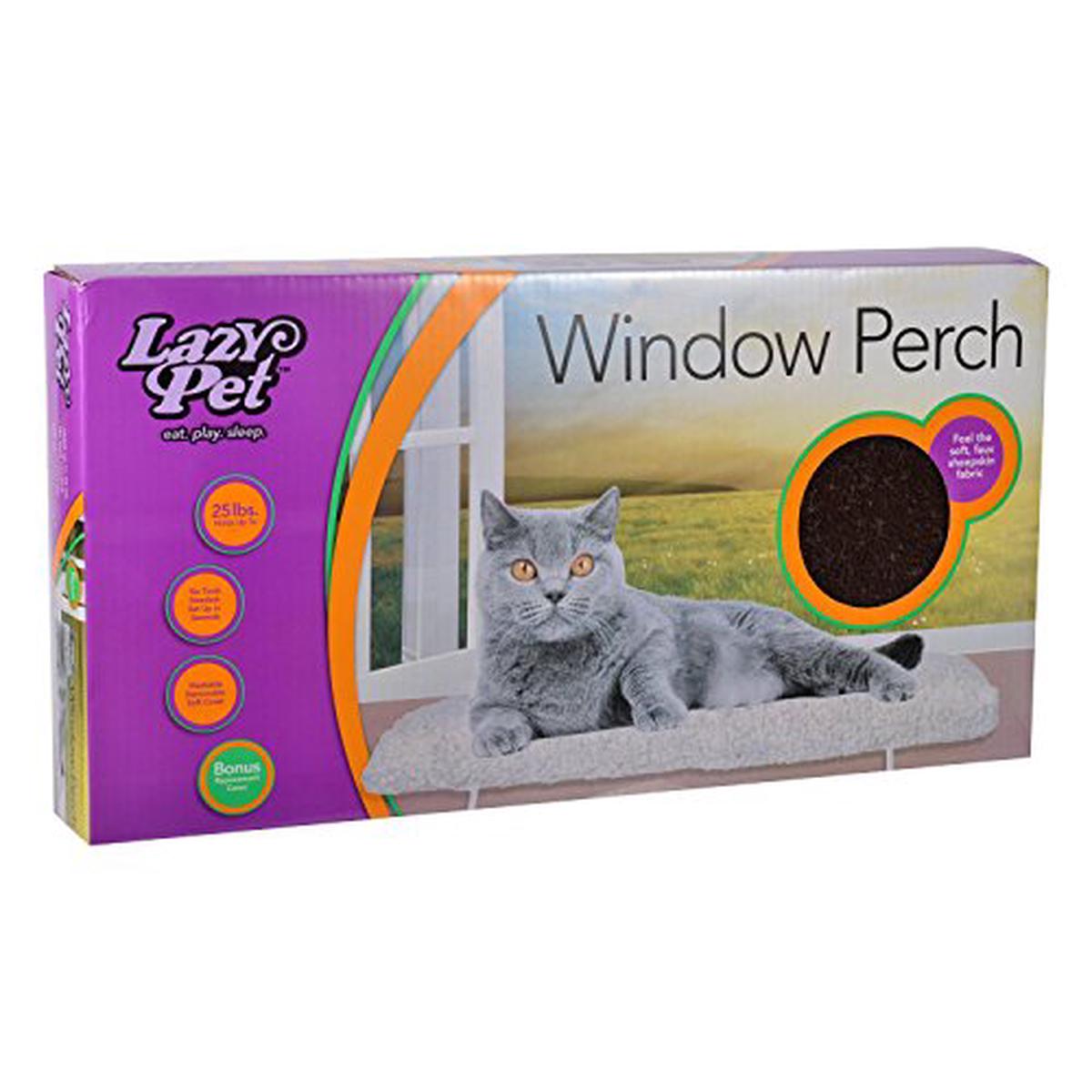Firstrax Lazy Pet CC1601 Deluxe Cat Window Perch Assorted Colours - Default Title