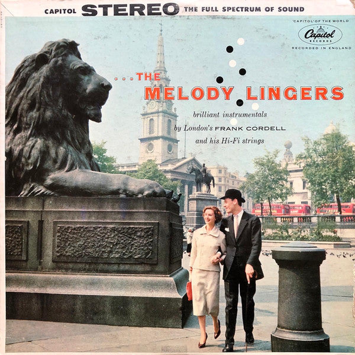 Frank Cordell And His Hi-Fi Strings - The Melody Lingers (LP) (NM or M-)