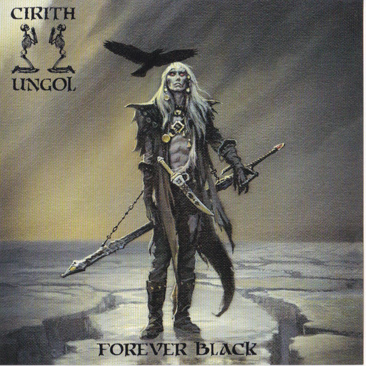 Cirith Ungol - Forever Black (LP, Album, 180) (NM or M-)