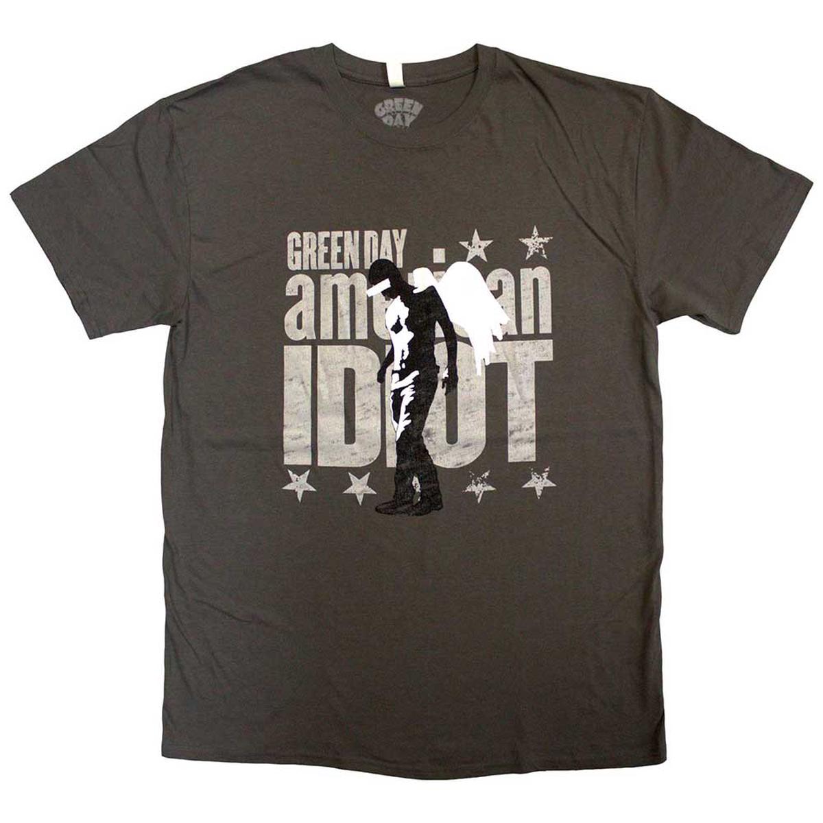Green Day Am Idiot Angel - Grey | XL