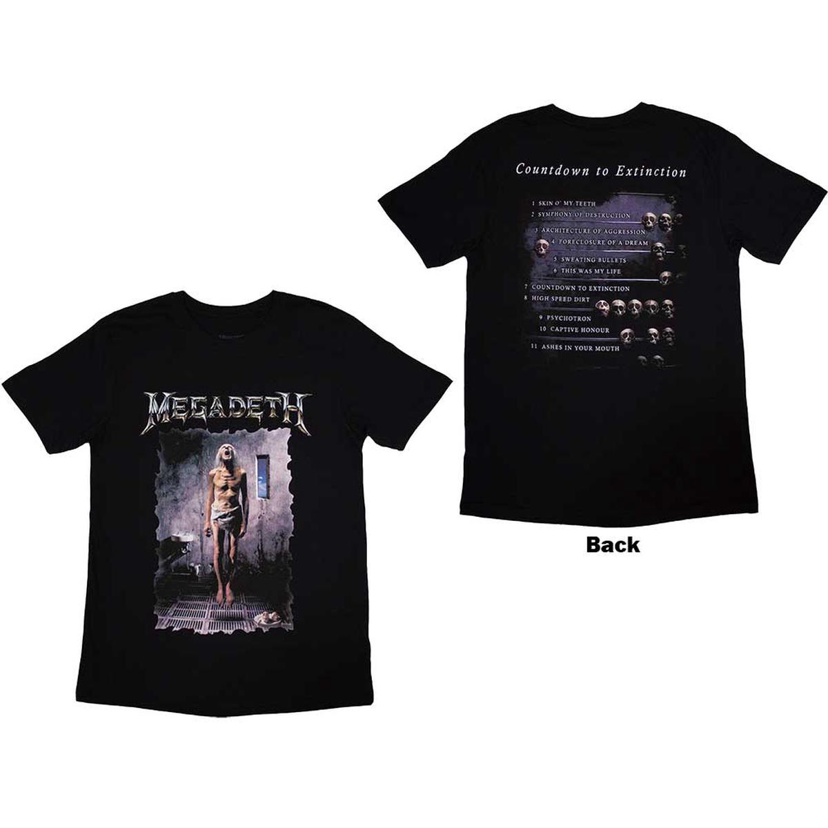 Megadeth Countdown - Black | 2XL