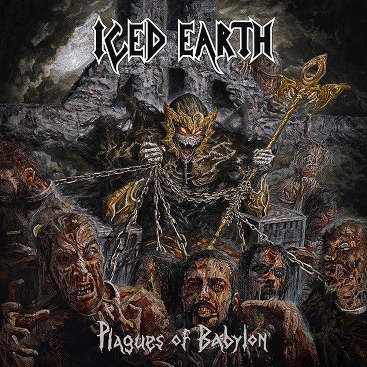 Iced Earth - Plagues Of Babylon (2xLP, Album, Sil) (NM or M-)