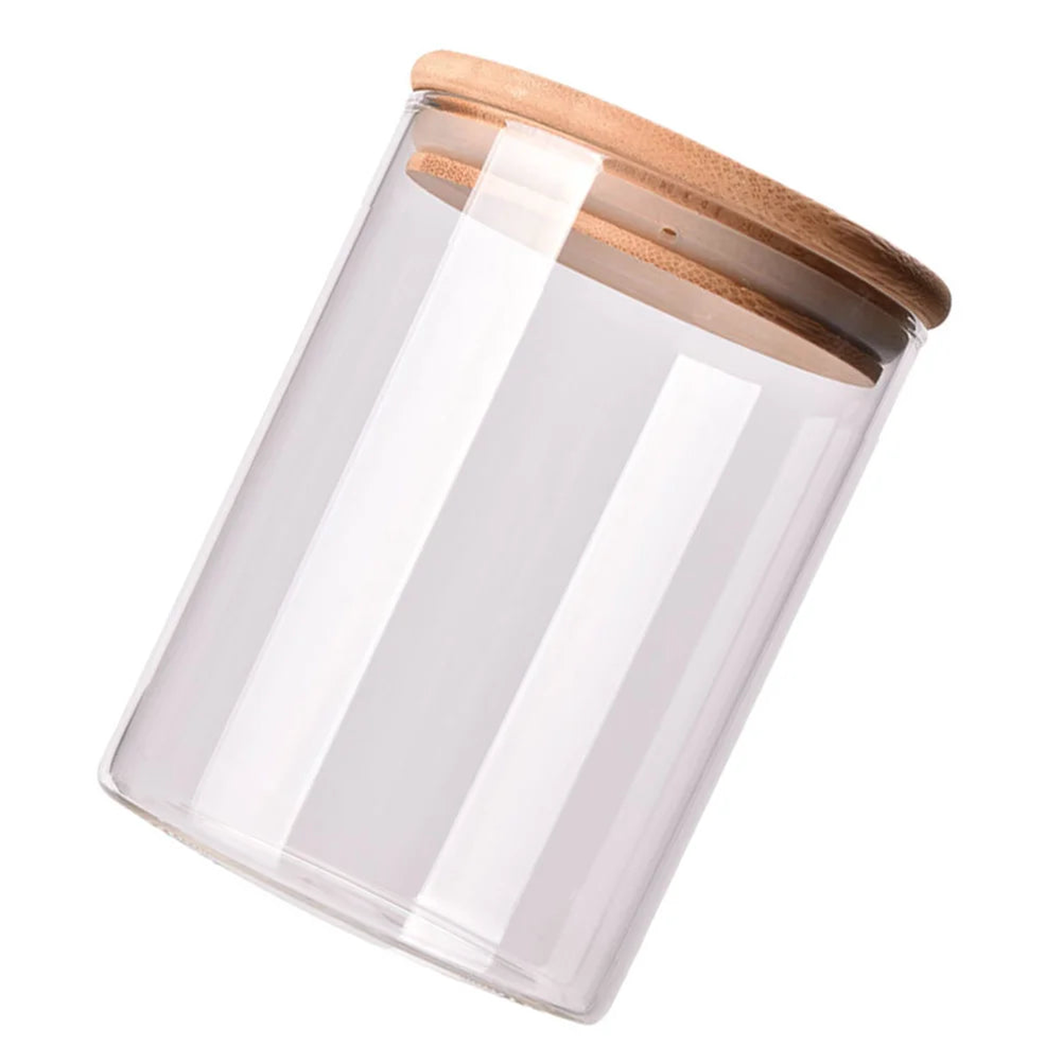 175 Ml Salt Storage Candy Jar Glass Jars Tea Sealing Cap Coffee Bean Loose Containers Sealed Canisters - As ShownSize 2