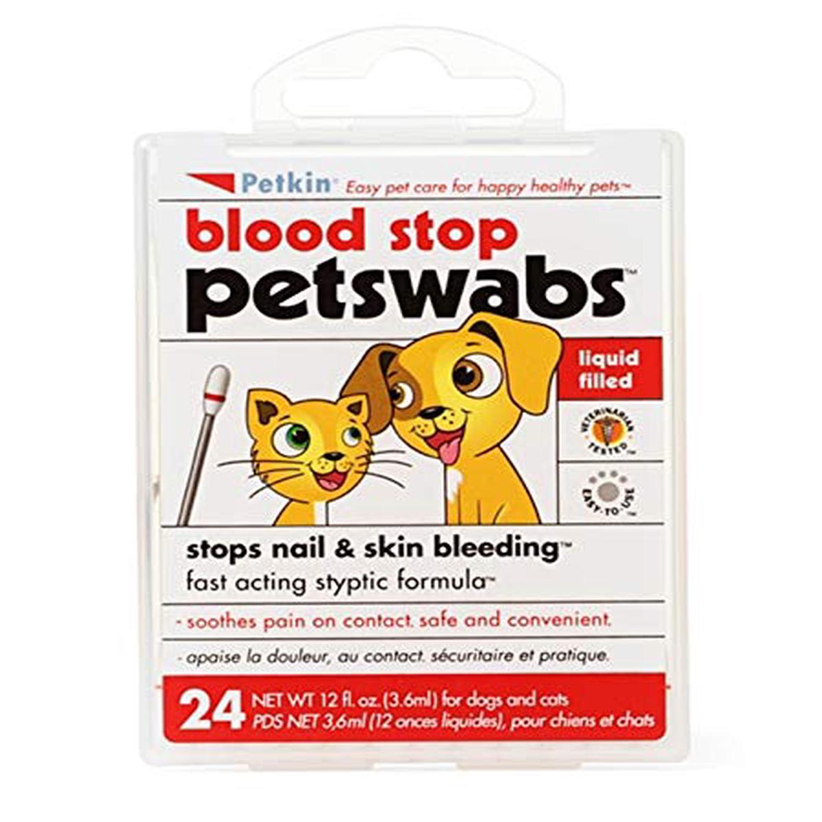 Petkin Pet Blood Stop Swabs 24-Count - Default Title