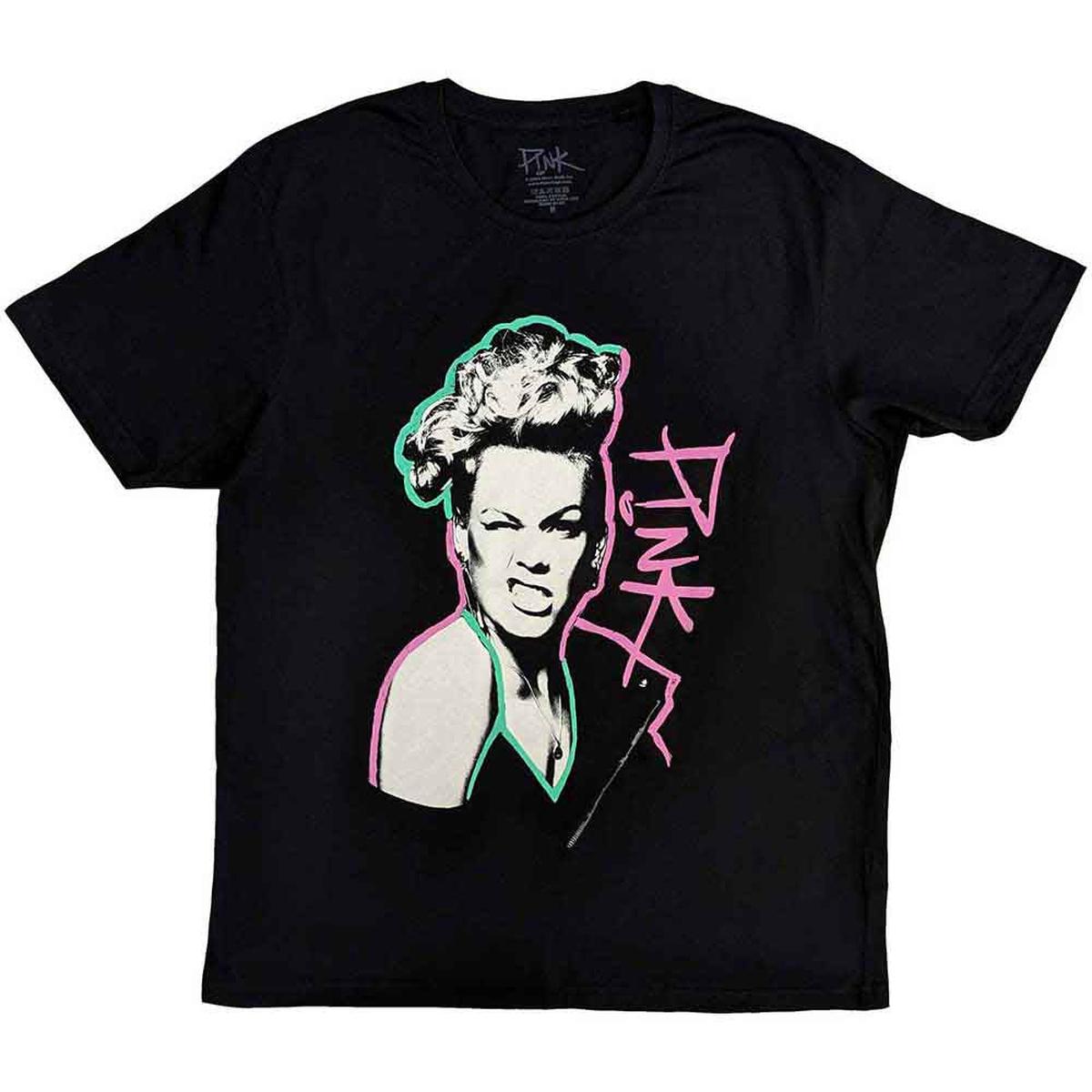 Pink Paint Pen - Black | M
