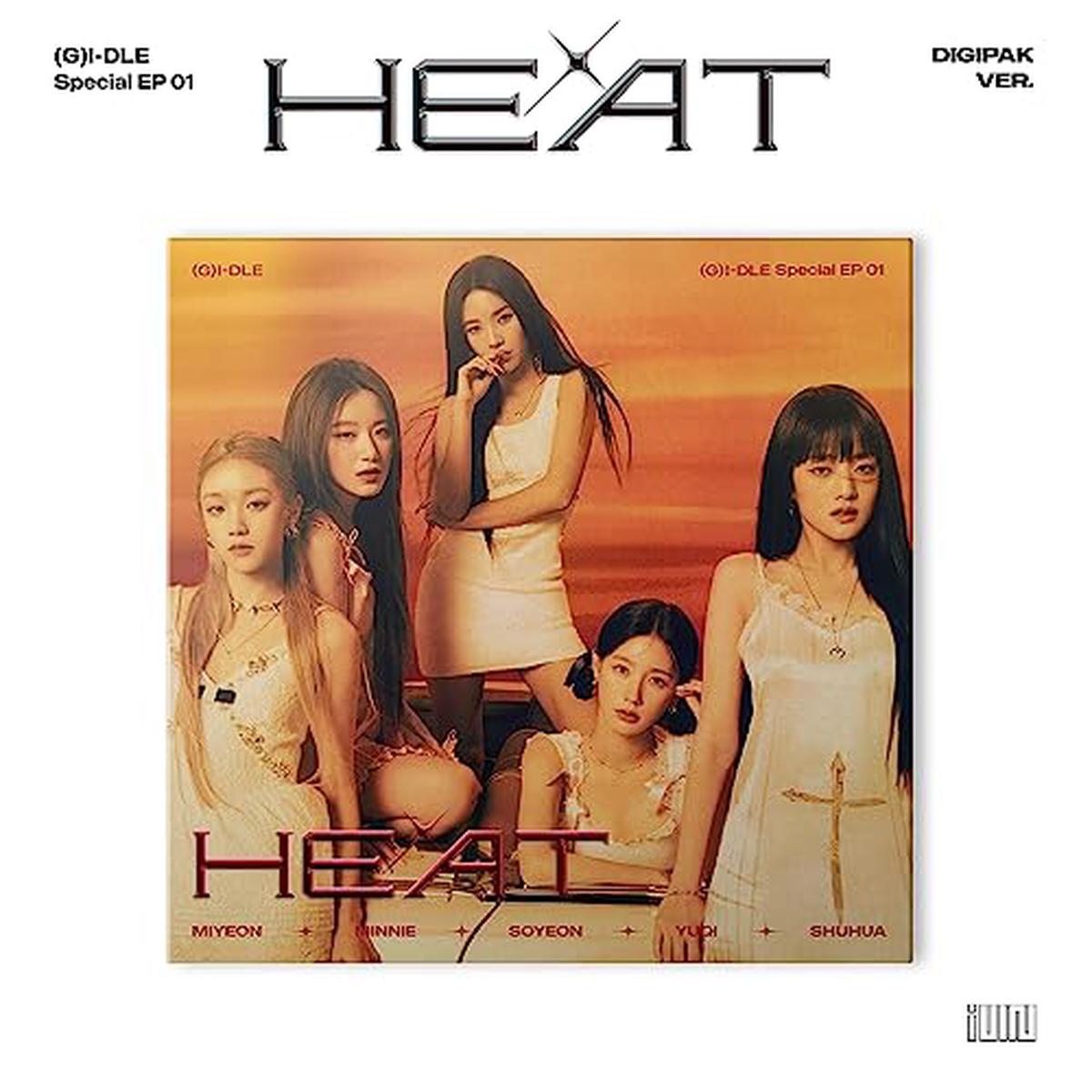 (G)I-DLE - HEAT (DIGIPAK VER.) ((CD)) - Default Title