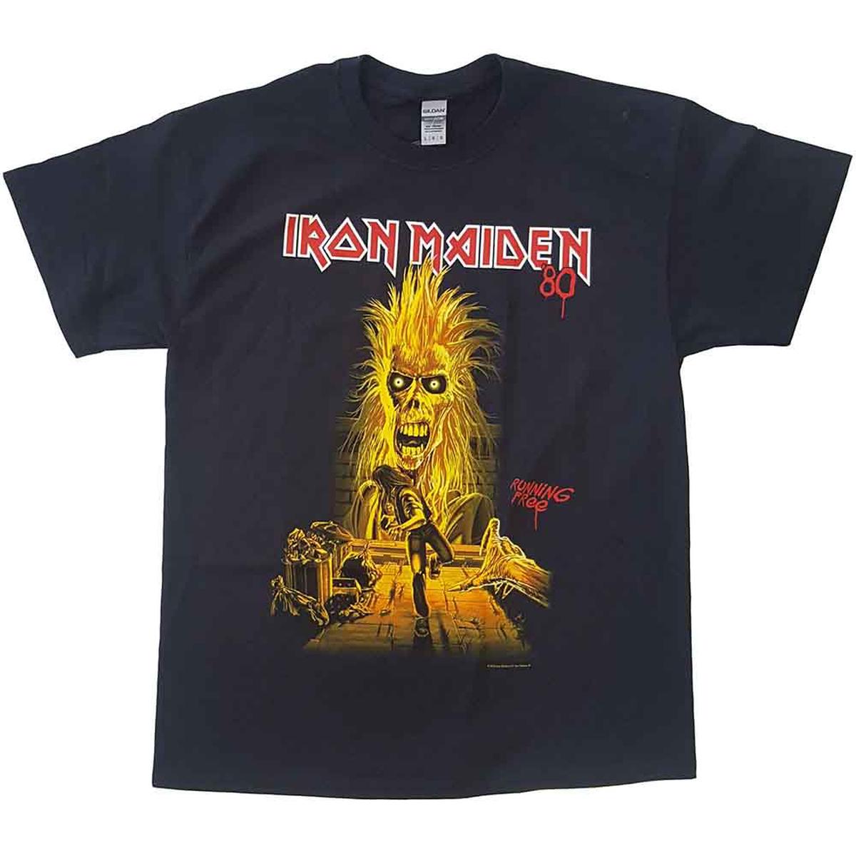 Iron Maiden Running Free - Black | 2XL