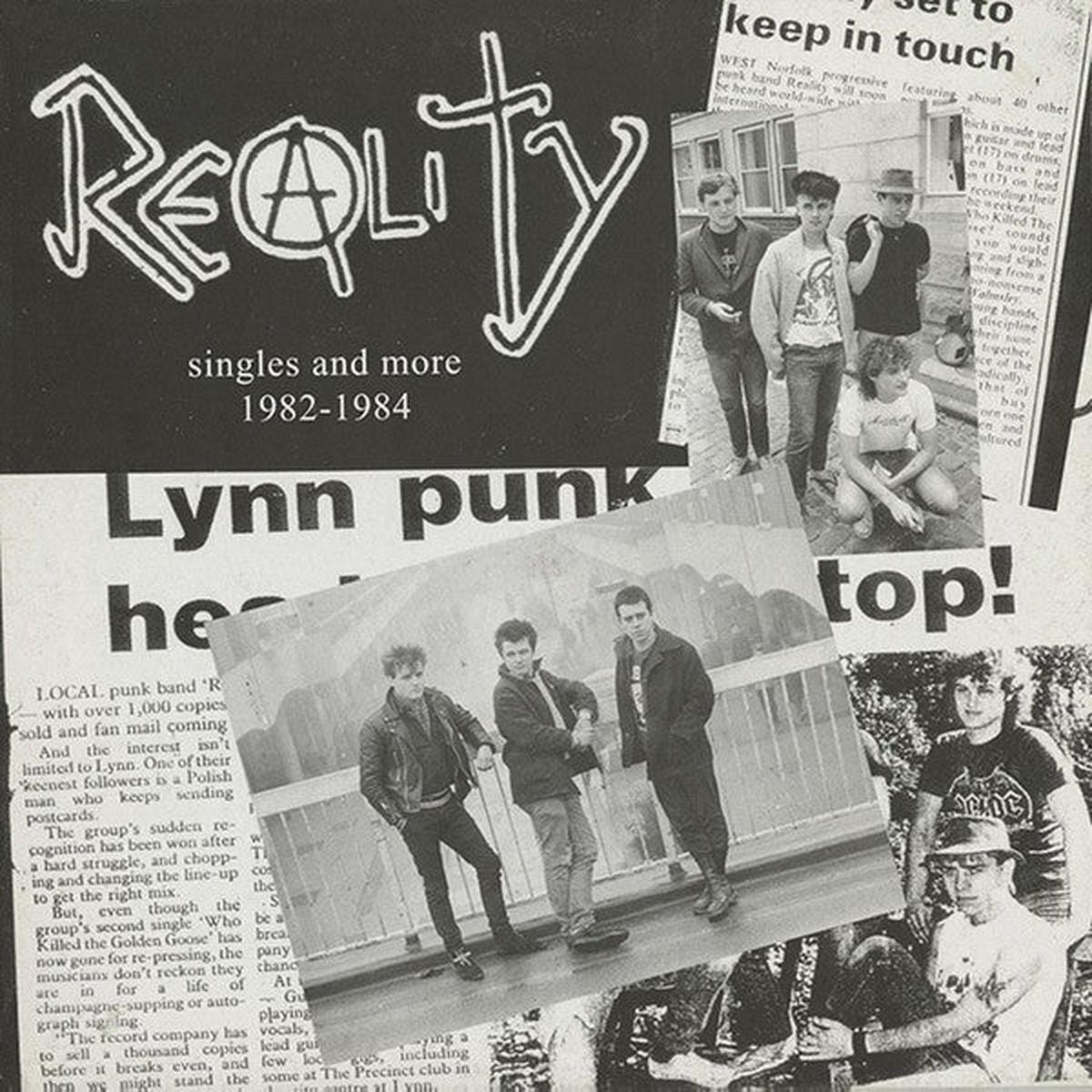 Reality (13) - Singles And More 1982 - 1984 (LP, Comp, Ltd, Num, Red) (NM or M-)