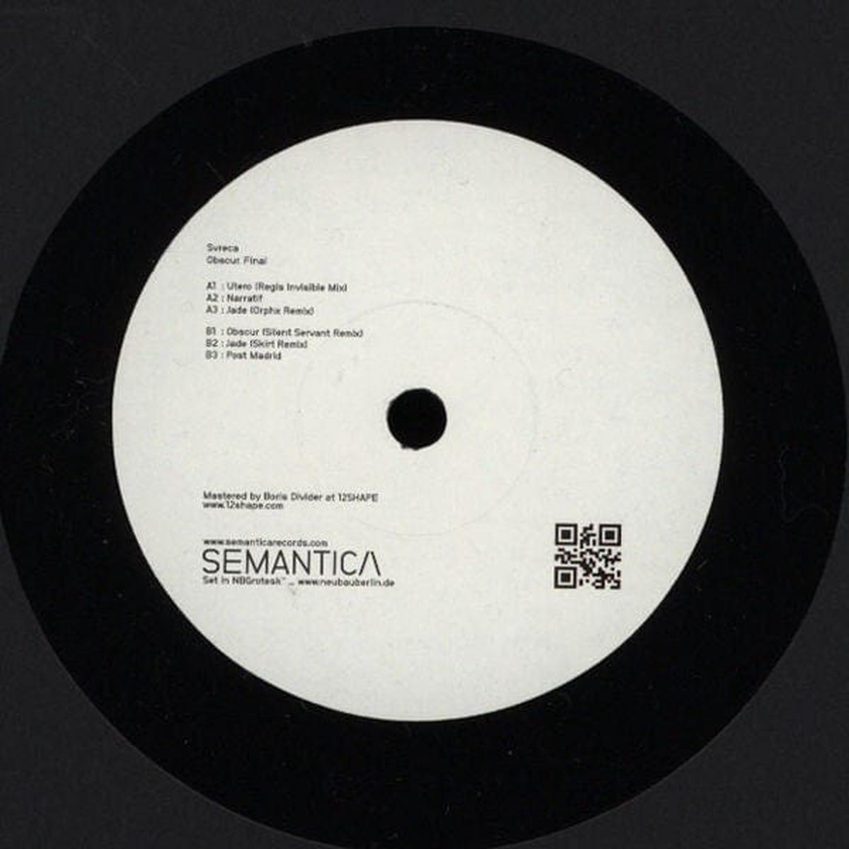 Svreca - Obscur. Final (12")