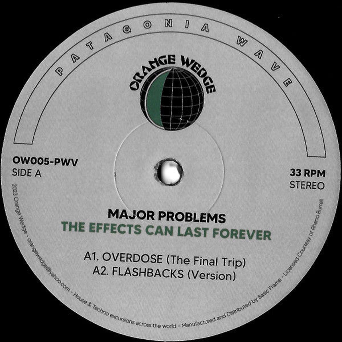 Major Problems - The Effects Can Last Forever (12")