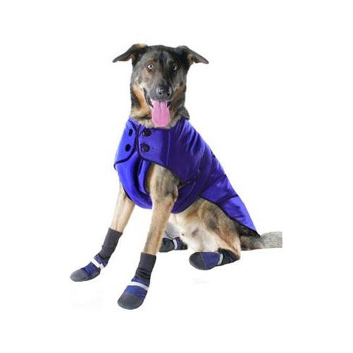 Muttluks Belted Winter Coat - Blue | m