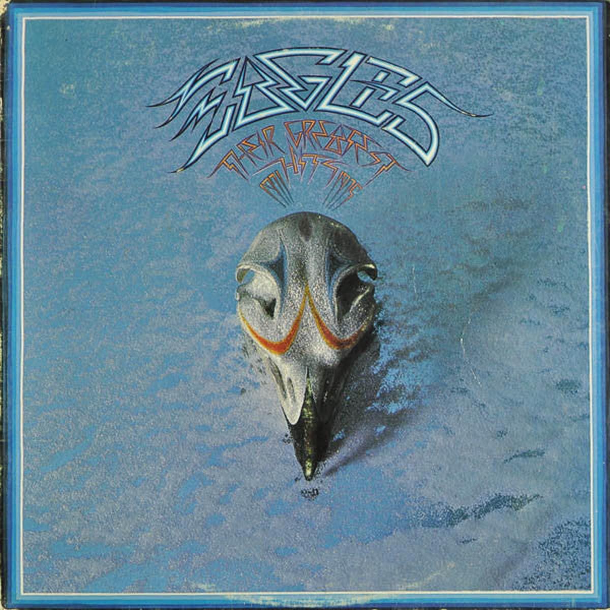 Eagles - Their Greatest Hits 1971-1975 (LP, Album, Comp, RP, Emb) (VG+)