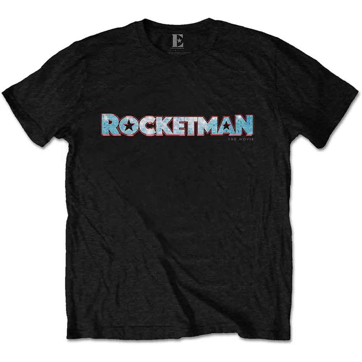 Elton John Rocketman Movie Logo - Black | M