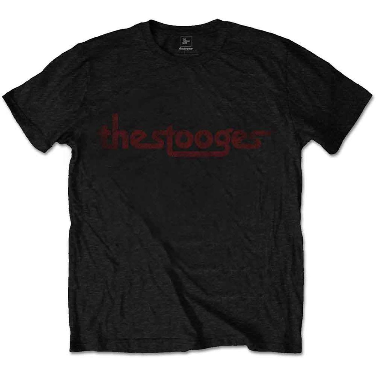 Iggy & The Stooges Vintage Logo - Black | 2XL