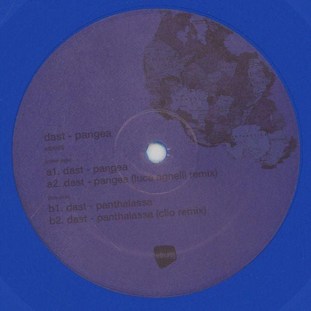 Dast - Pangea (12") (Blue)