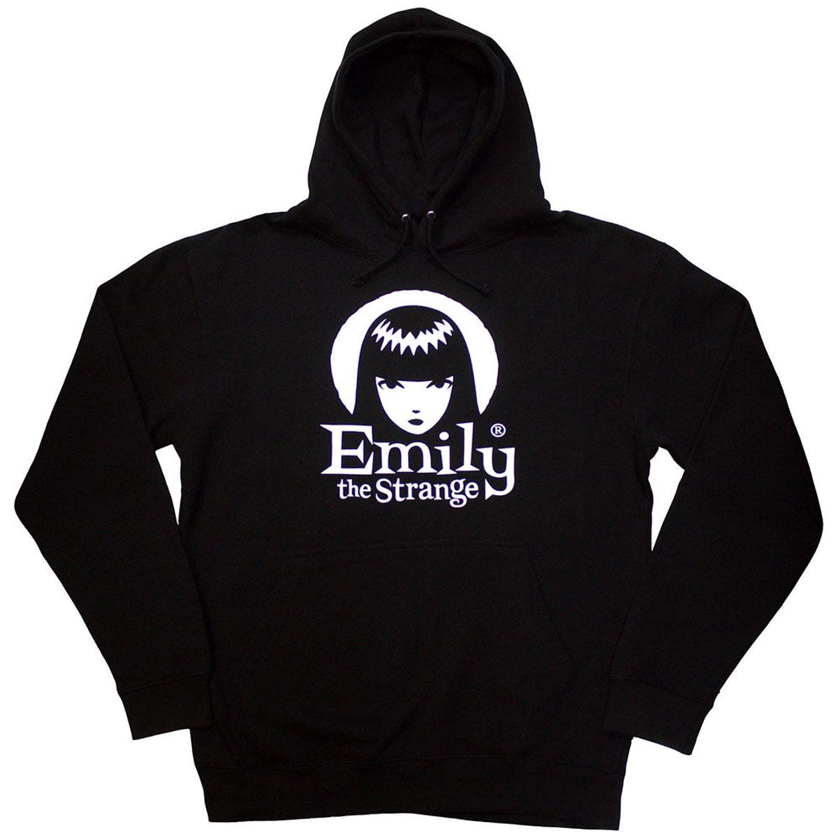 Emily The Strange Halo Logo - Black | 2XL
