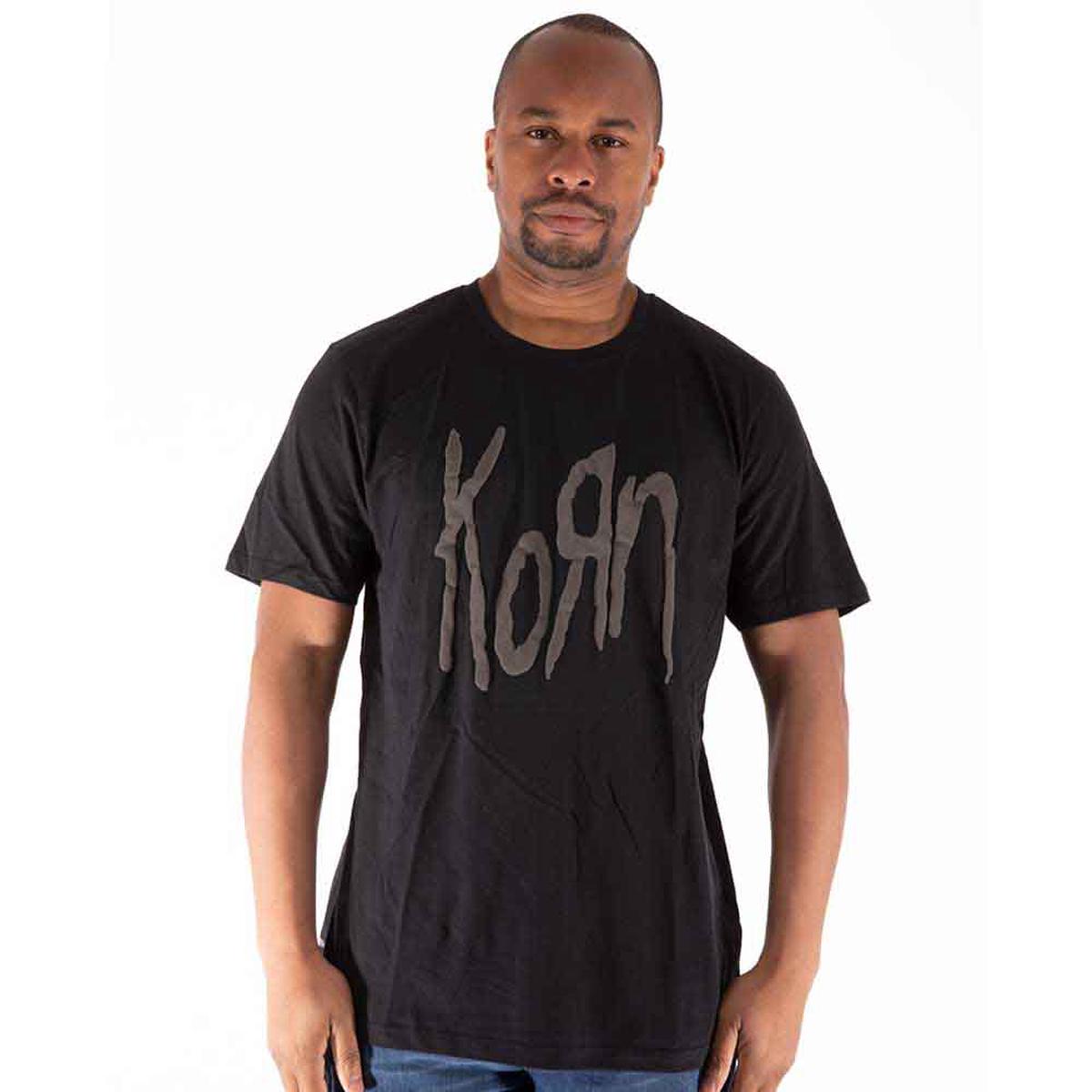 Korn Logo - Black | L