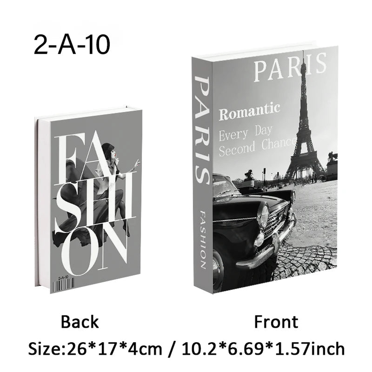 Boho Monet Matisse Luxury Fake Book Storage Box Home Interior Decoration Decorative Books Coffee Table Bedroom Living Room Decor - 2-A-10 | OPEN