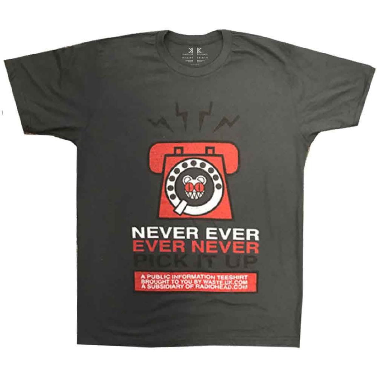 Radiohead Never Pick It Up - Grey | L