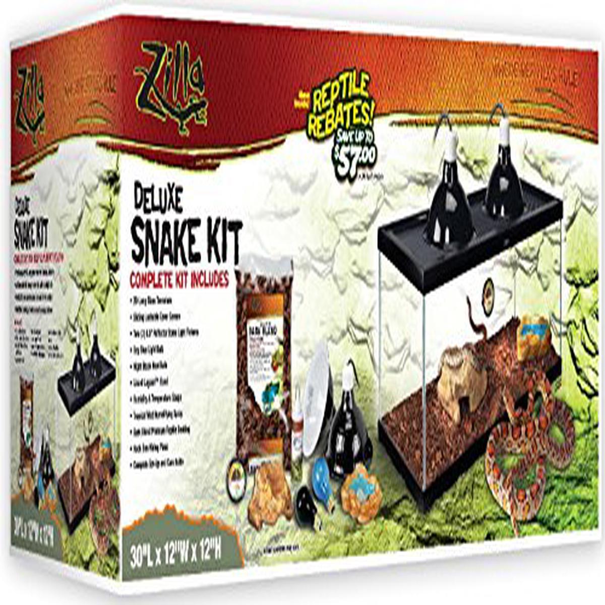 Zilla 28001 Snake Kit Long 20Gallon 30x12x12 - Default Title