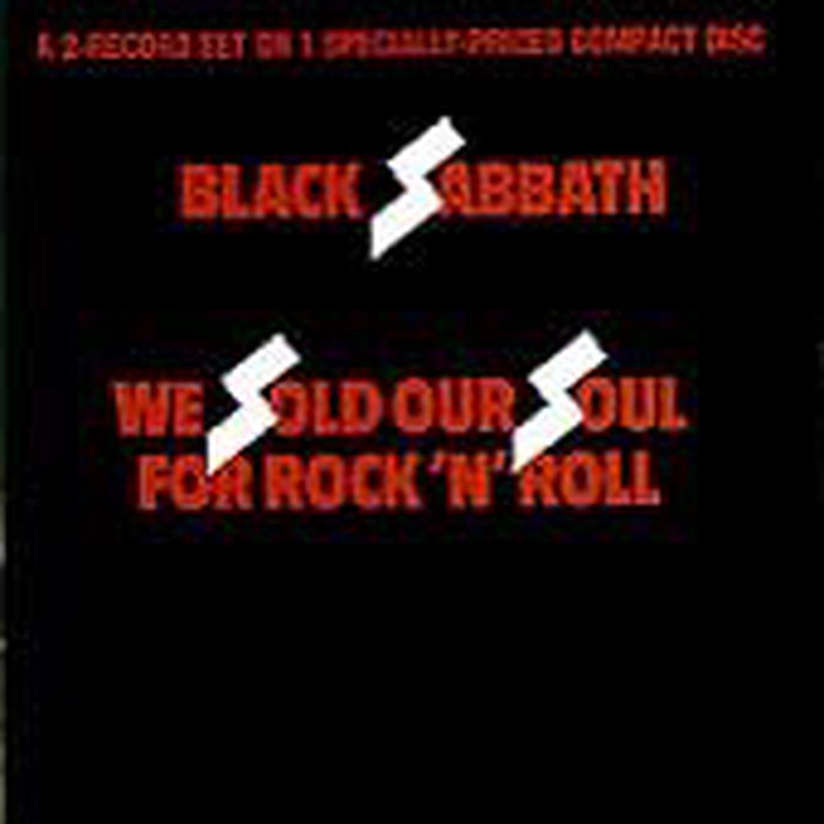 Black Sabbath We Sold Our Souls for Rock 'N' Roll - Default Title