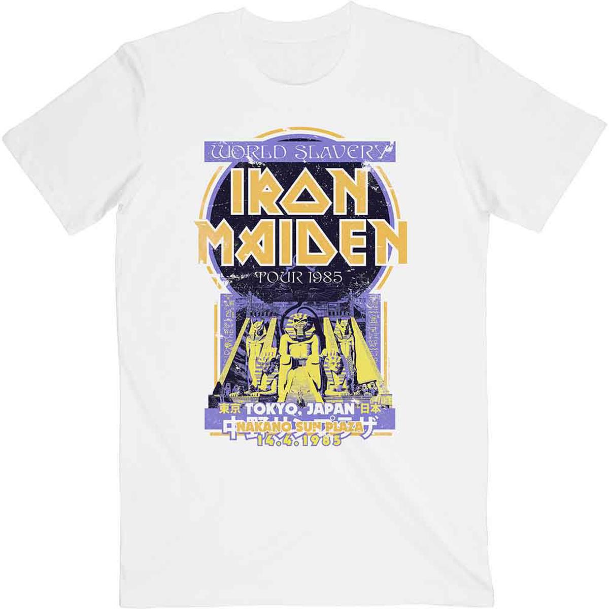 Iron Maiden Powerslave Japan Flyer - White | M